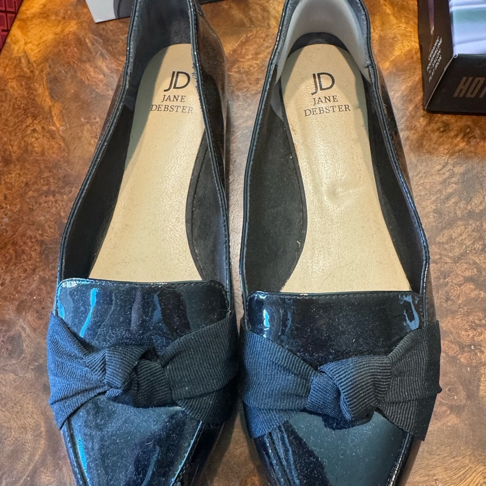 Black Patent Loafers for Women